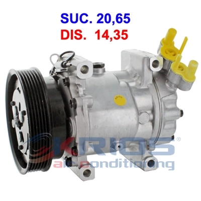 Compressor, air conditioning